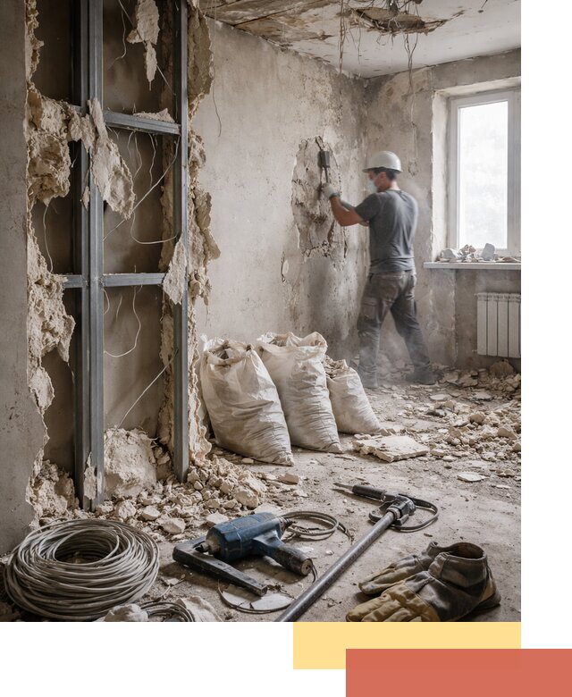 Профессиональный демонтаж зданий и конструкций в Курганинске