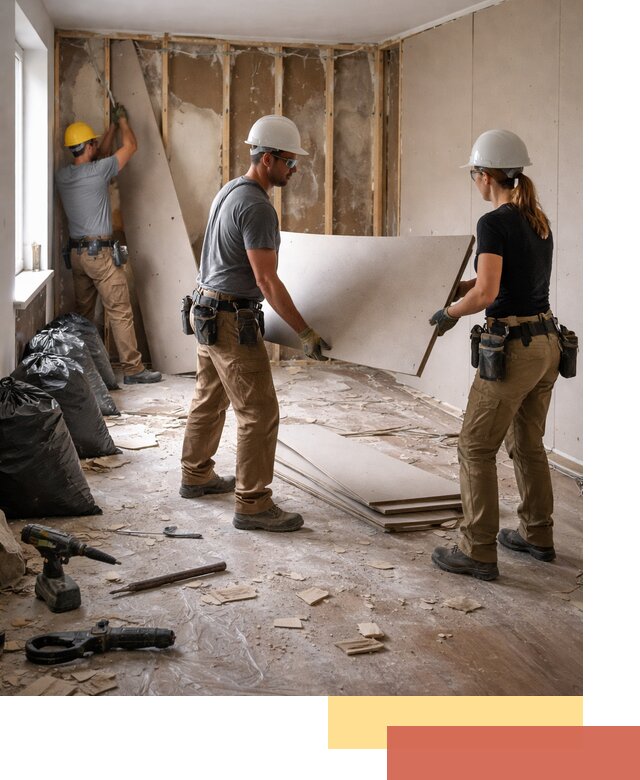 Демонтаж стеновых панелей в Курганинске быстро и аккуратно