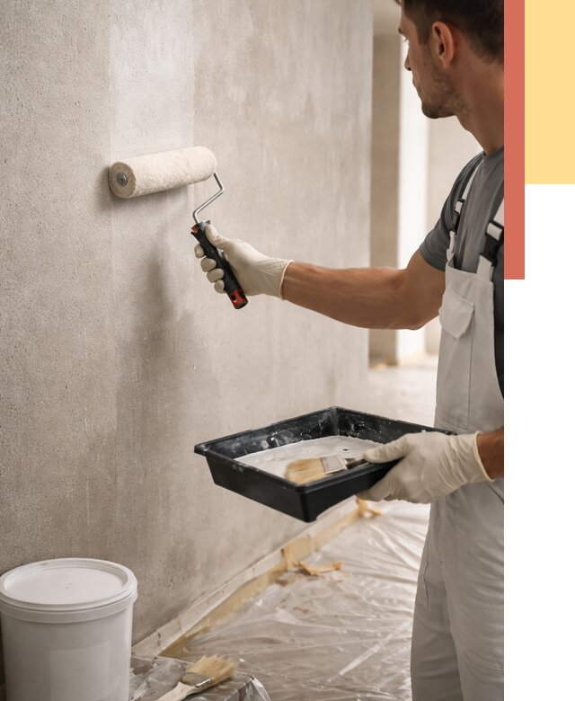 Грунтовка стен в Курганинске от 2288 руб. м2 — быстро, недорого, с материалом | ОТДЕЛОЧНИК-Кгн