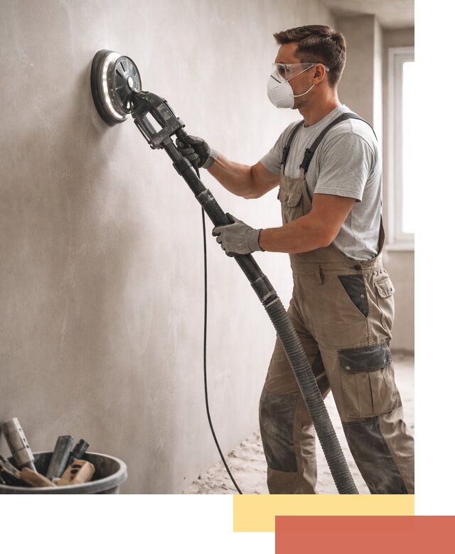 Профессиональная шлифовка стен в Курганинске быстро и качественно