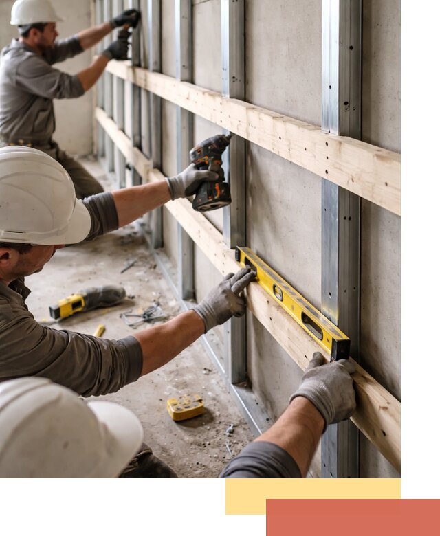 Устройство обрешетки под панели в Курганинске