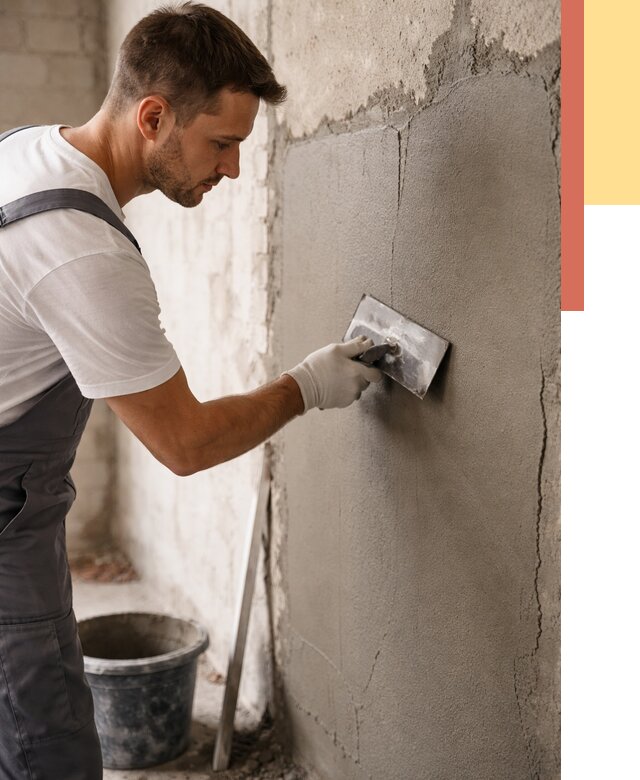 Штукатурка стен под плитку в Курганинске от 4368 руб./м2 — выравнивание под плитку | ОТДЕЛОЧНИК-Кгн