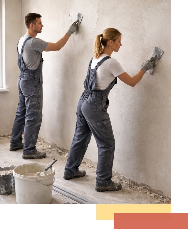 Штукатурка стен под обои в Курганинске профессионально и быстро