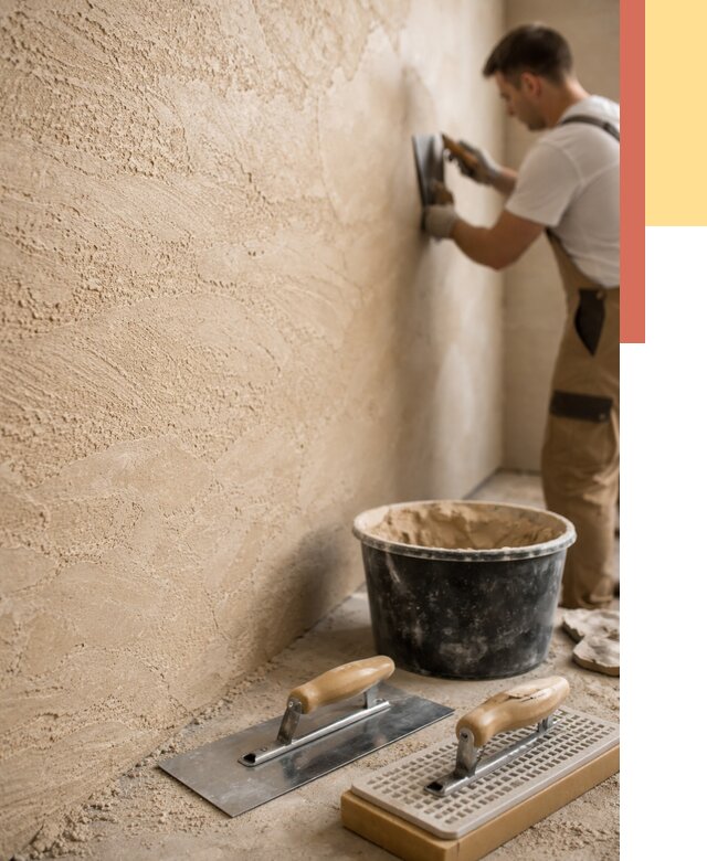 Декоративная штукатурка травертин в Курганинске от 1872 руб/м2 — качественно и недорого | ОТДЕЛОЧНИК-Кгн