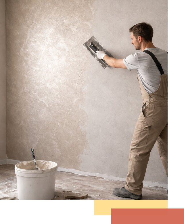 Декоративная штукатурка «Мокрый шелк» под ключ в Курганинске