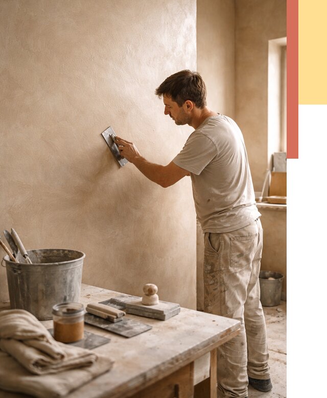 Марокканская штукатурка таделакт в Курганинске под ключ от 4368 руб. | ОТДЕЛОЧНИК-Кгн