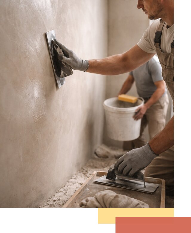 Нанесение марокканской штукатурки таделакт в Курганинске
