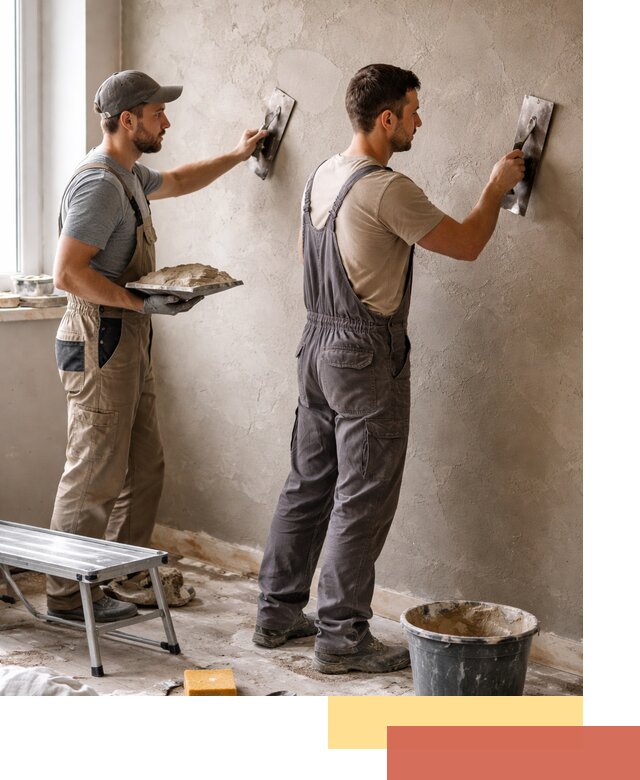 Ремонт декоративной штукатурки и восстановление фактуры в Курганинске