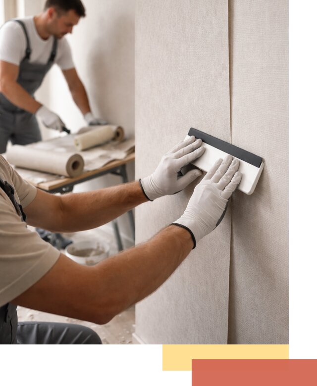 Поклейка обоев под покраску в Курганинске профессионально и быстро