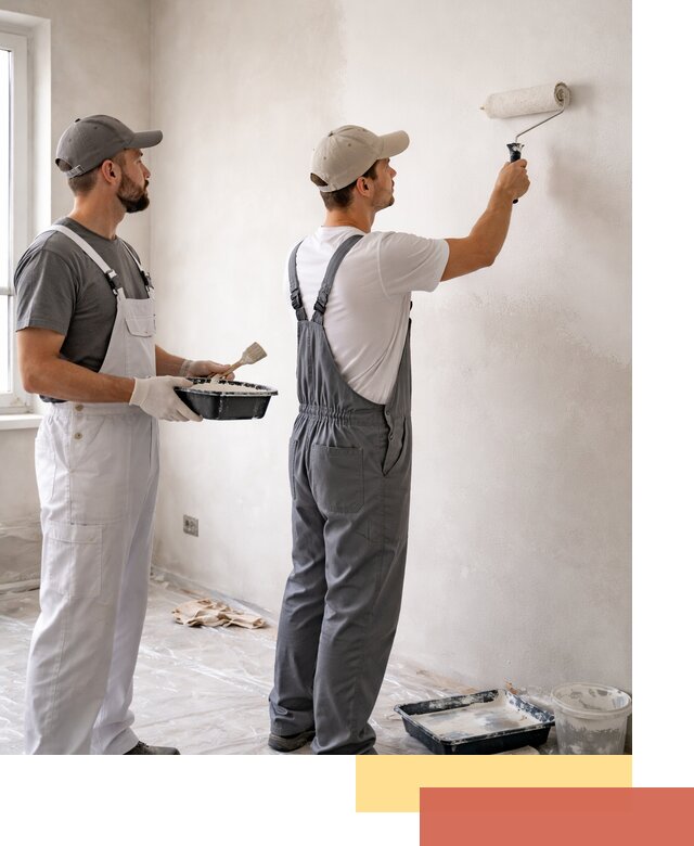 Покраска стен водоэмульсионной краской в Курганинске