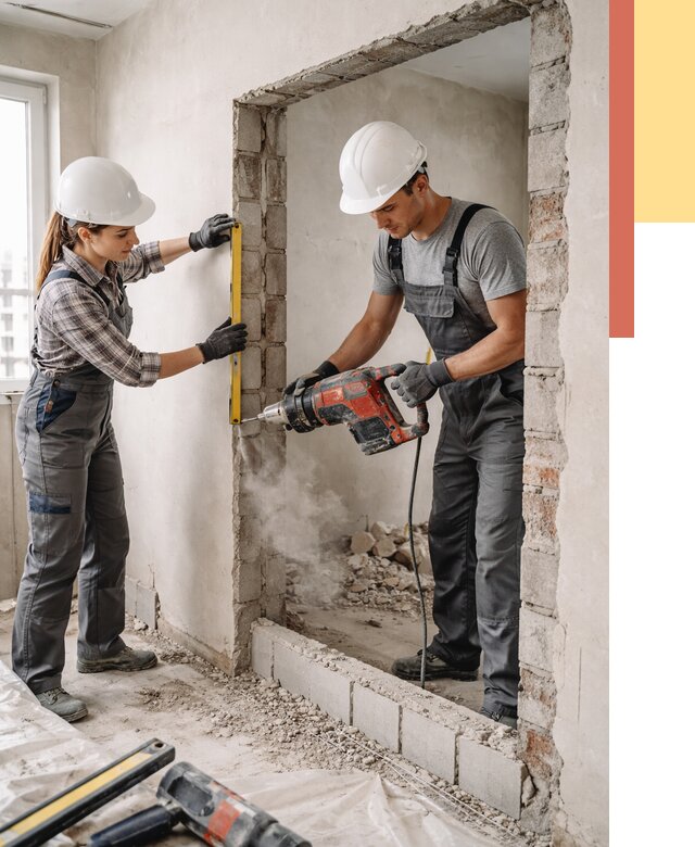 Создание проемов в стенах в Курганинске от 6761 руб. — алмазная резка и расширение | ОТДЕЛОЧНИК-Кгн