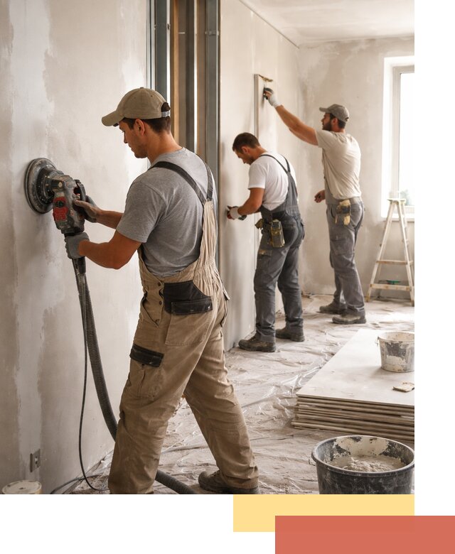 Профессиональная отделка стен в Курганинске качественно и в срок