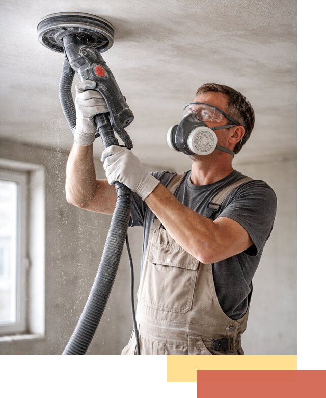 Шлифовка потолка в Курганинске — качественная подготовка под отделку