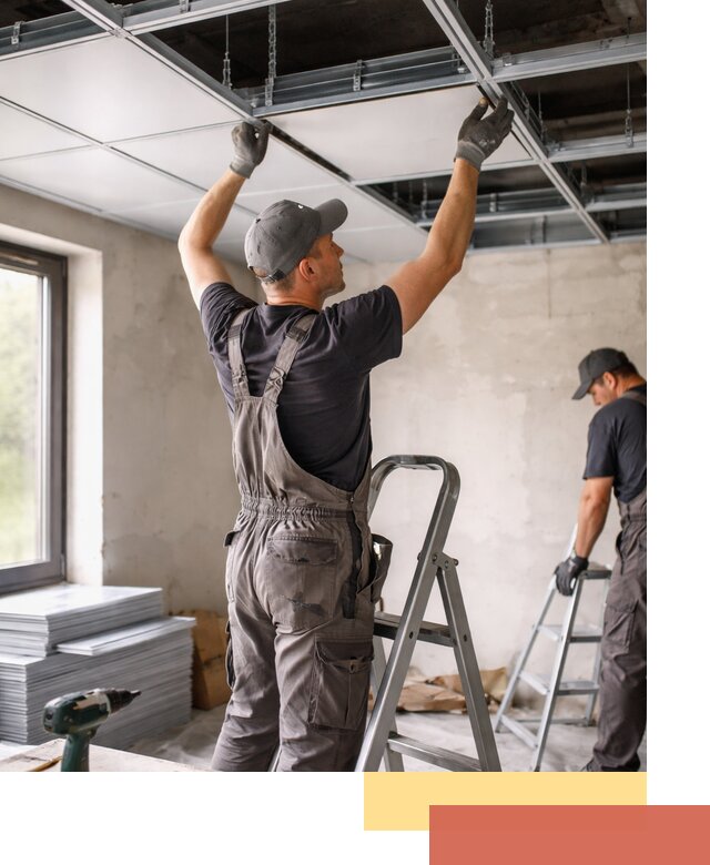 Монтаж кассетного потолка в Курганинске качественно и быстро