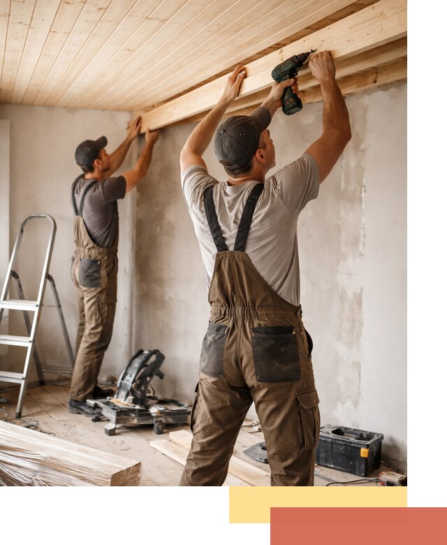 Монтаж потолка из вагонки в Курганинске профессионально и аккуратно