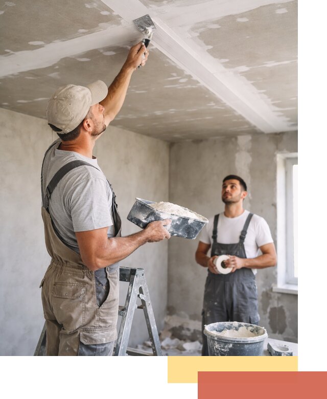 Обработка швов потолка ГКЛ в Курганинске: качественная заделка и шпатлевка