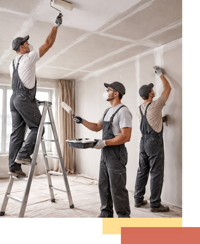 Покраска потолка из гипсокартона в Курганинске качественно и недорого