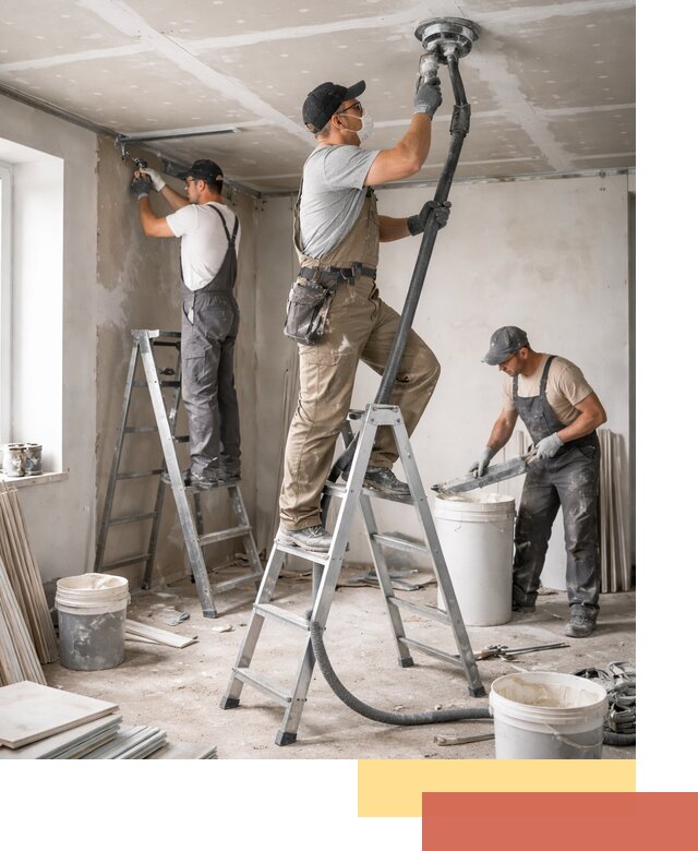 Ремонт потолка из гипсокартона в Курганинске: быстрый и качественный монтаж