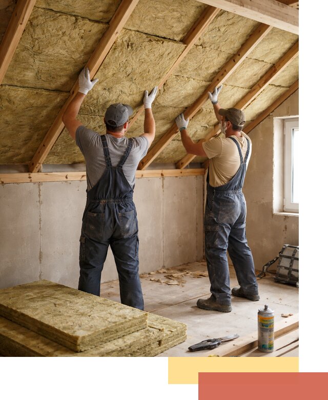 Утепление потолка минеральной ватой в Курганинске